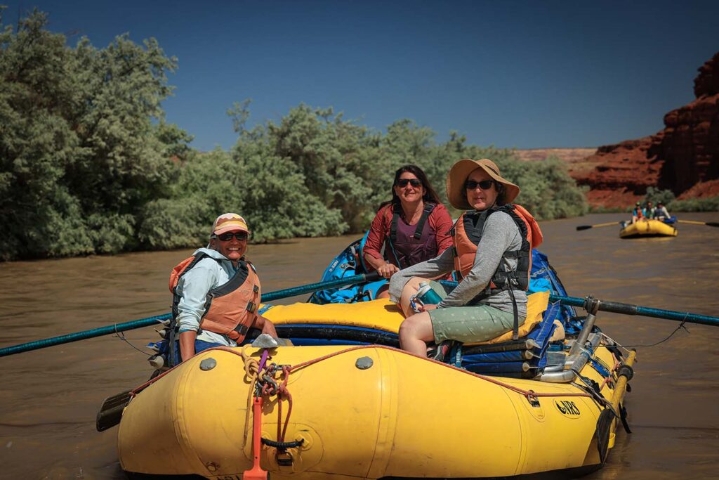 Prescott College Alumni Rafting Photo