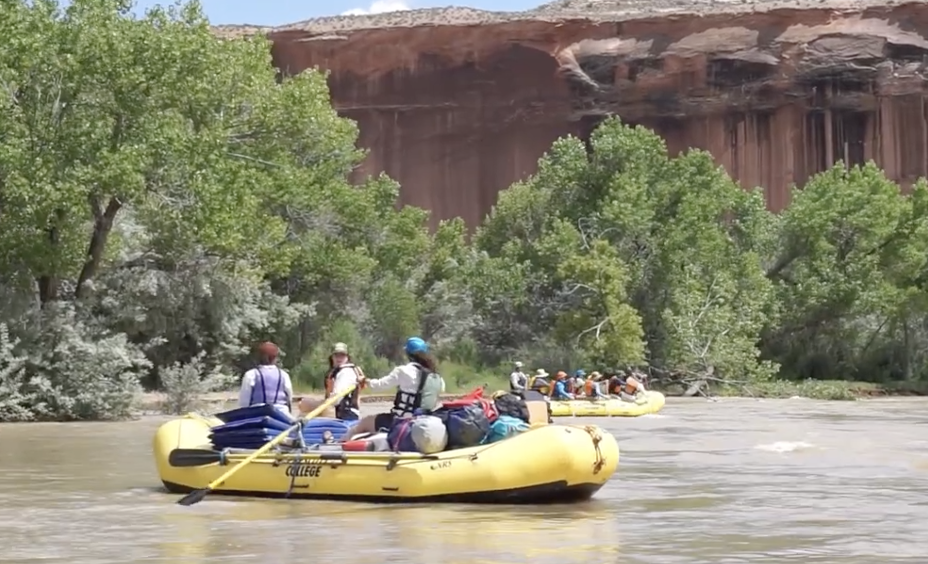 River immersion